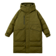 Olive Green Long Puffer Coat