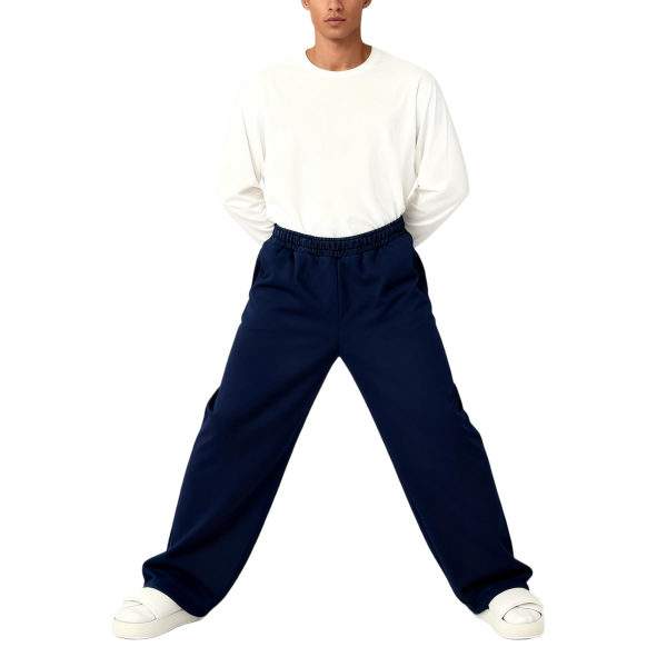 Dark Navy Oversized Sweatpants